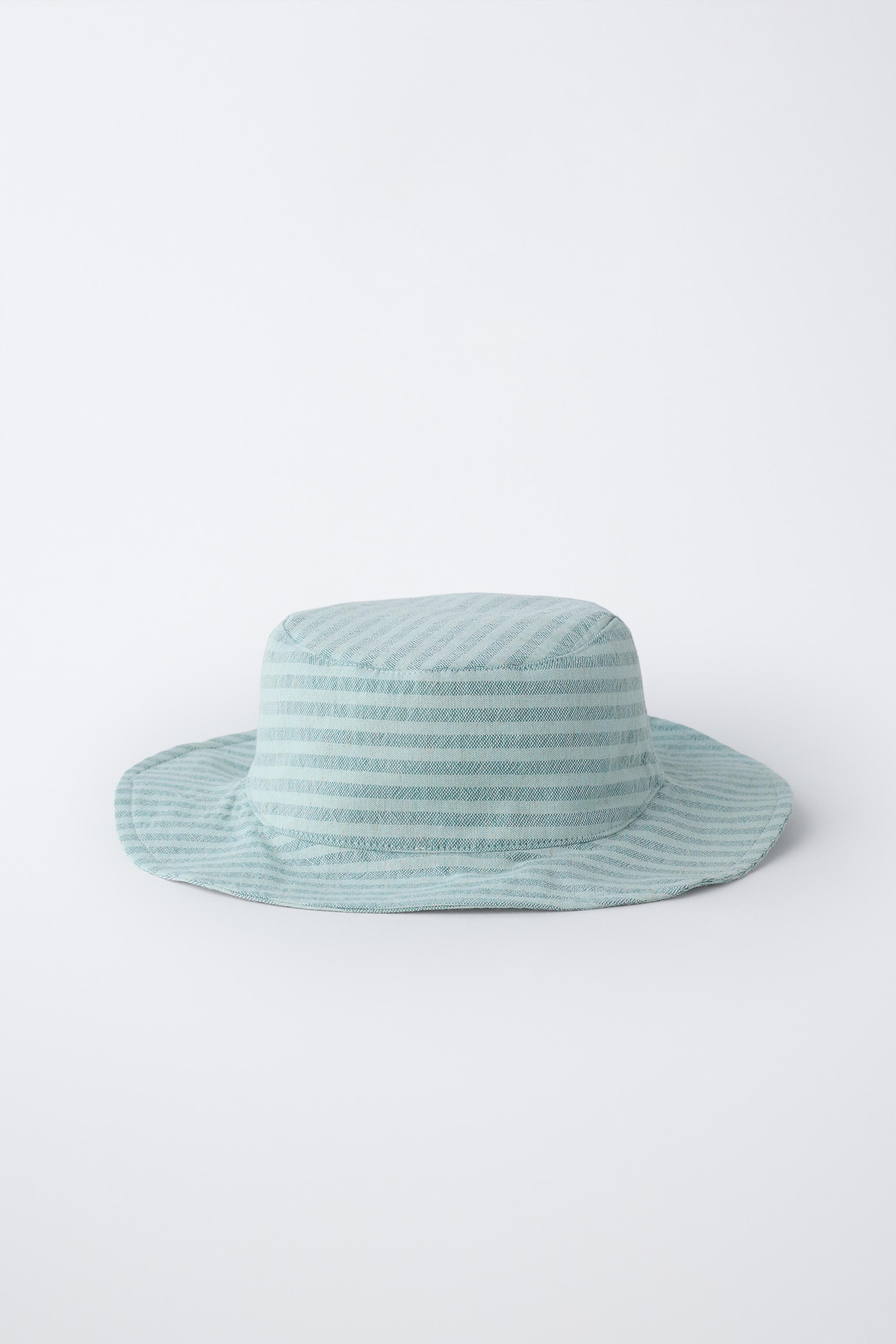 STRIPED BUCKET HAT